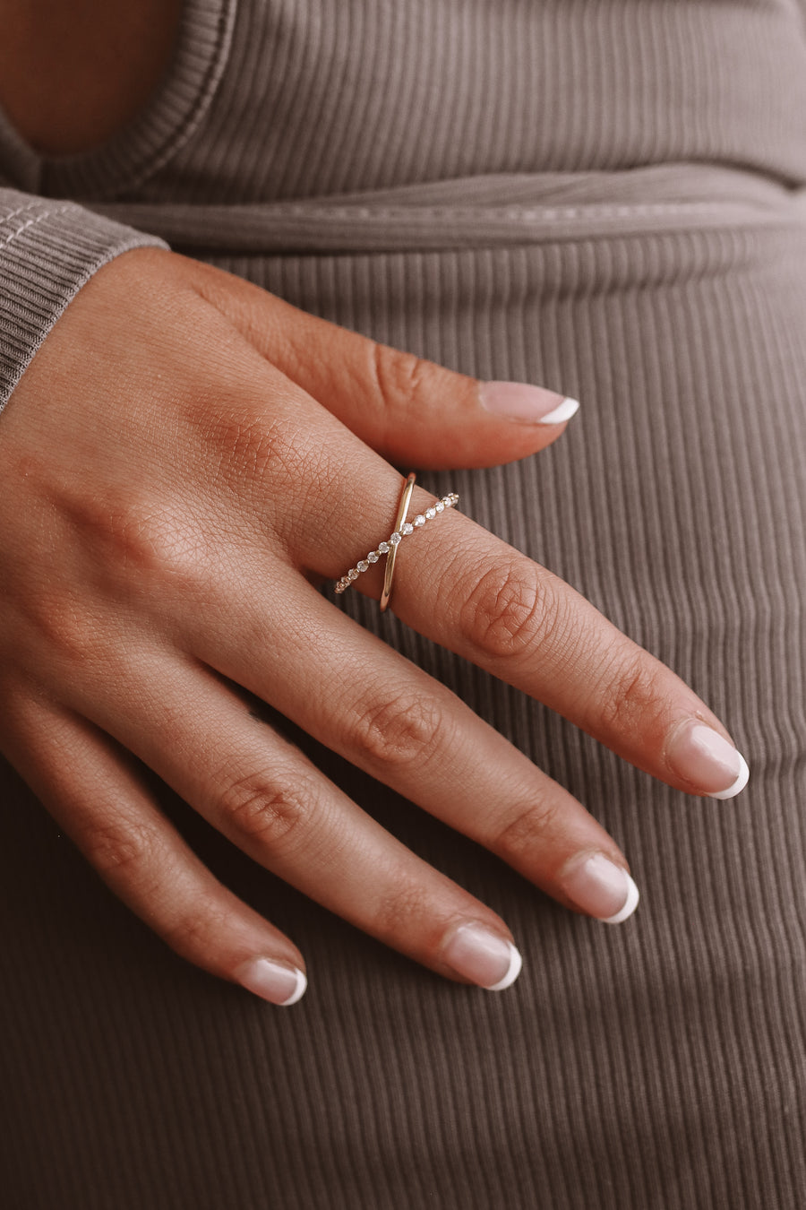 Ava - Sterling Silver Fine Ring