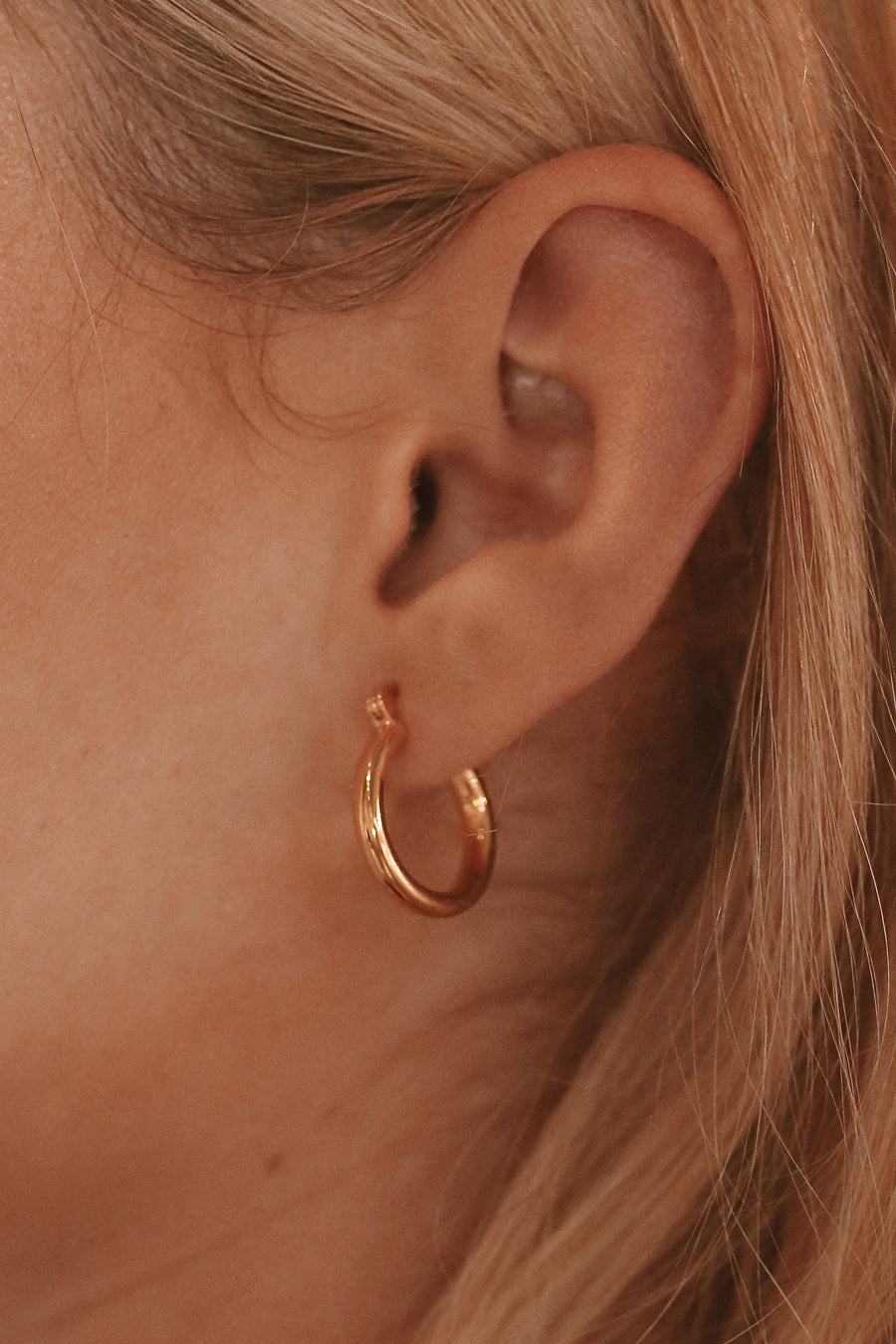 Chaya - Gold or Silver Plated Stainless Steel Hoops