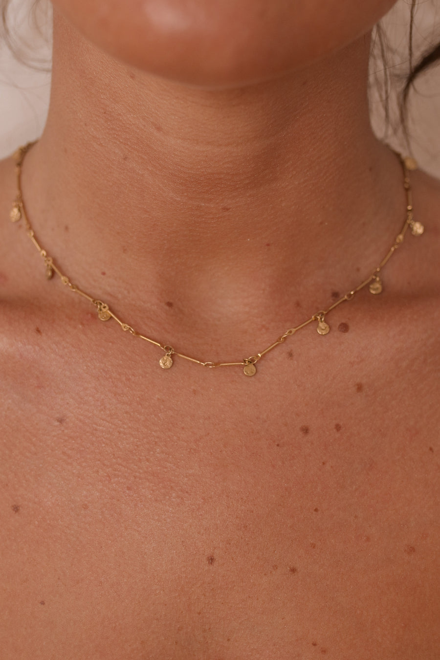 Sabrina - Stainless Steel Gold or Silver Necklace