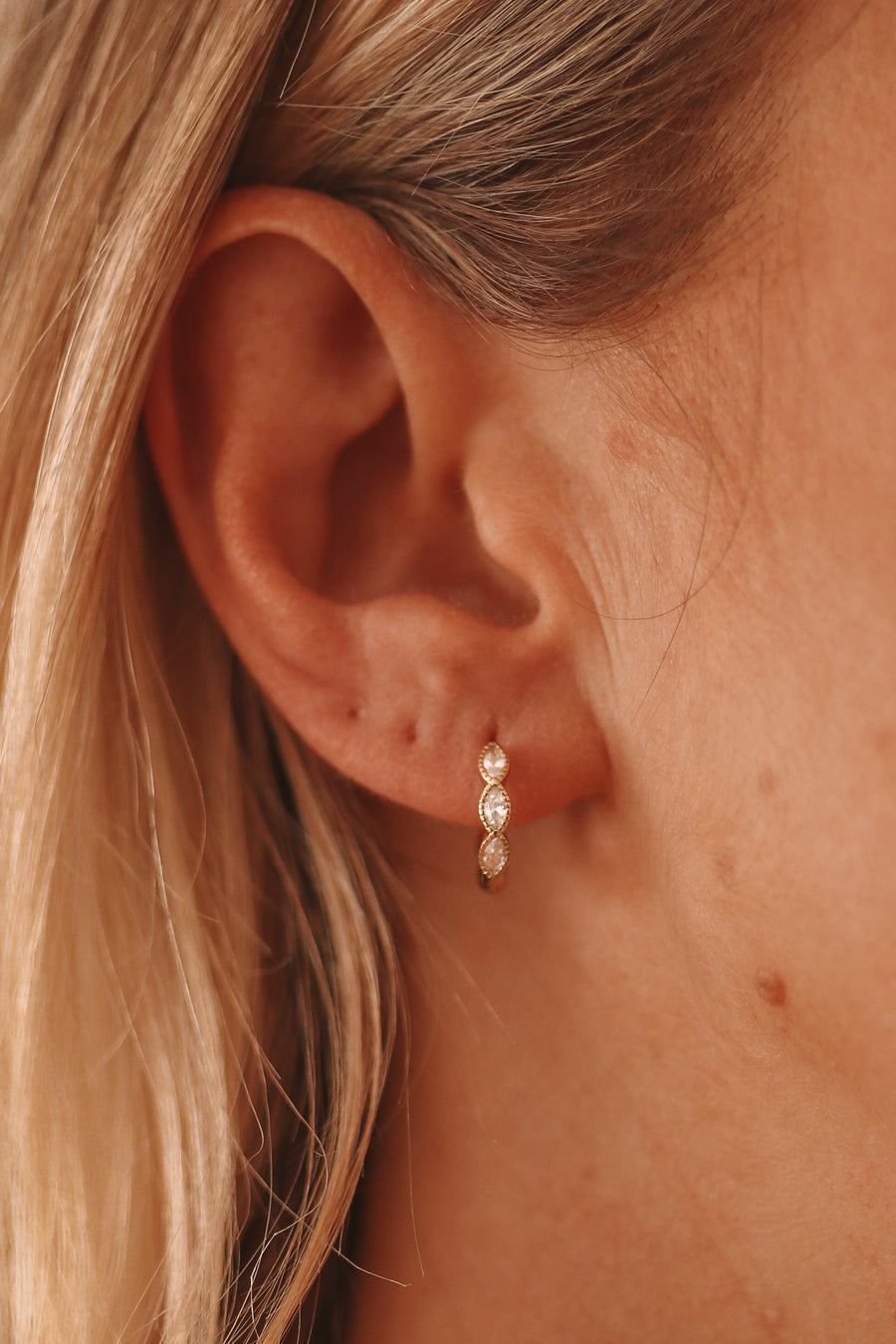Tamra - Sterling Silver Hoop Earrings