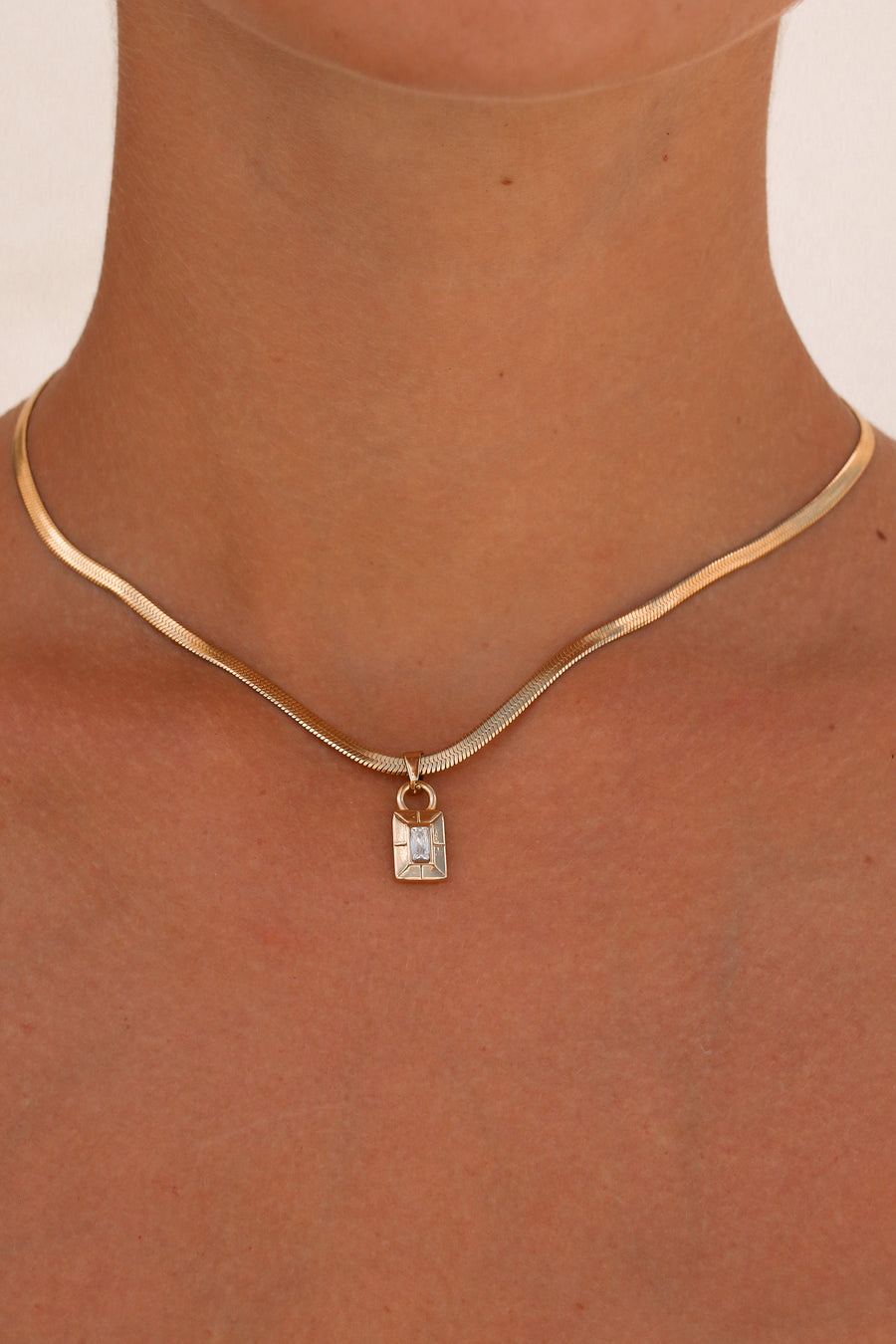 Dionne - Stainless Steel Gold or Silver Necklace