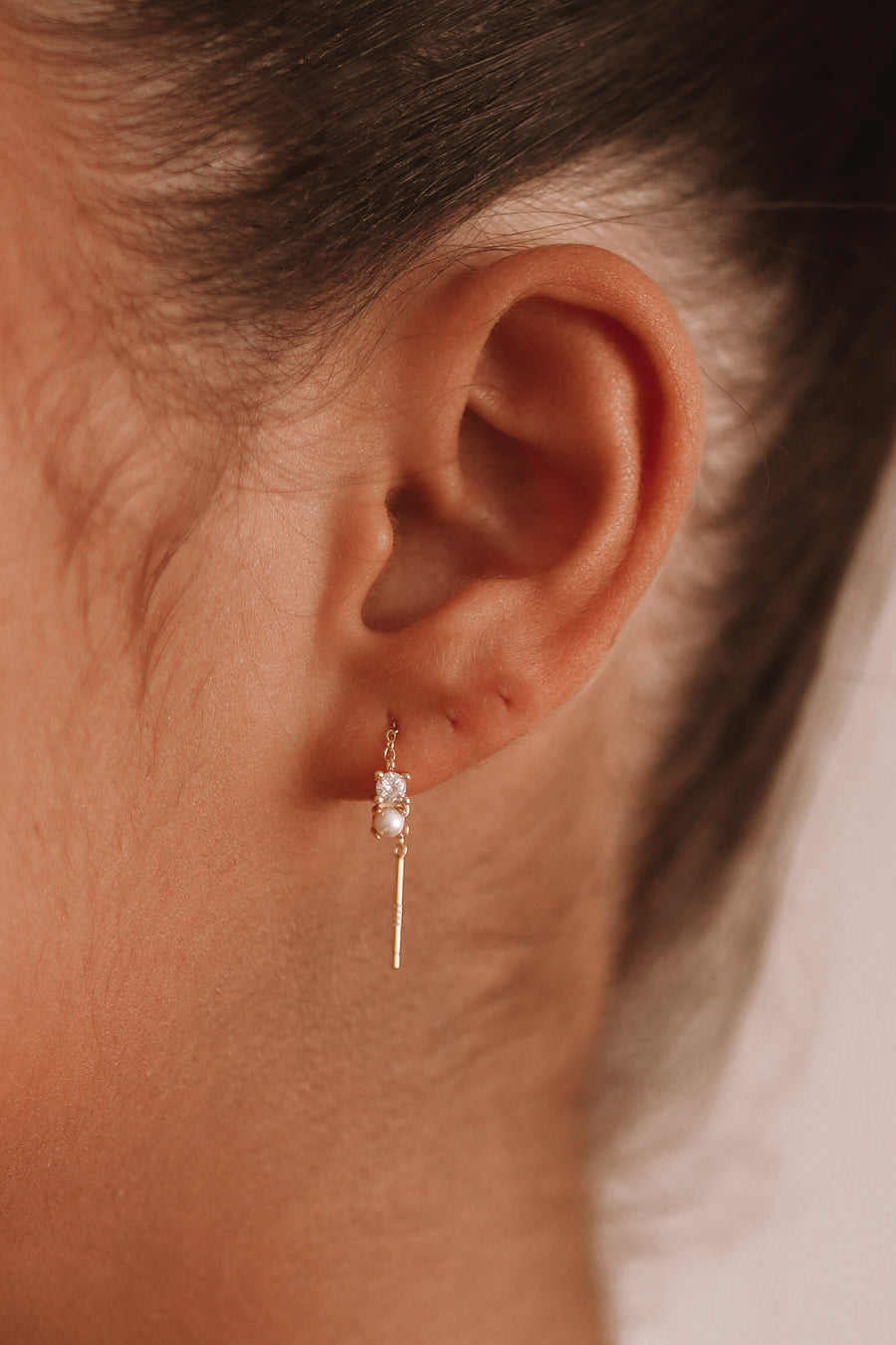 Parker - Sterling Silver Threader Earrings