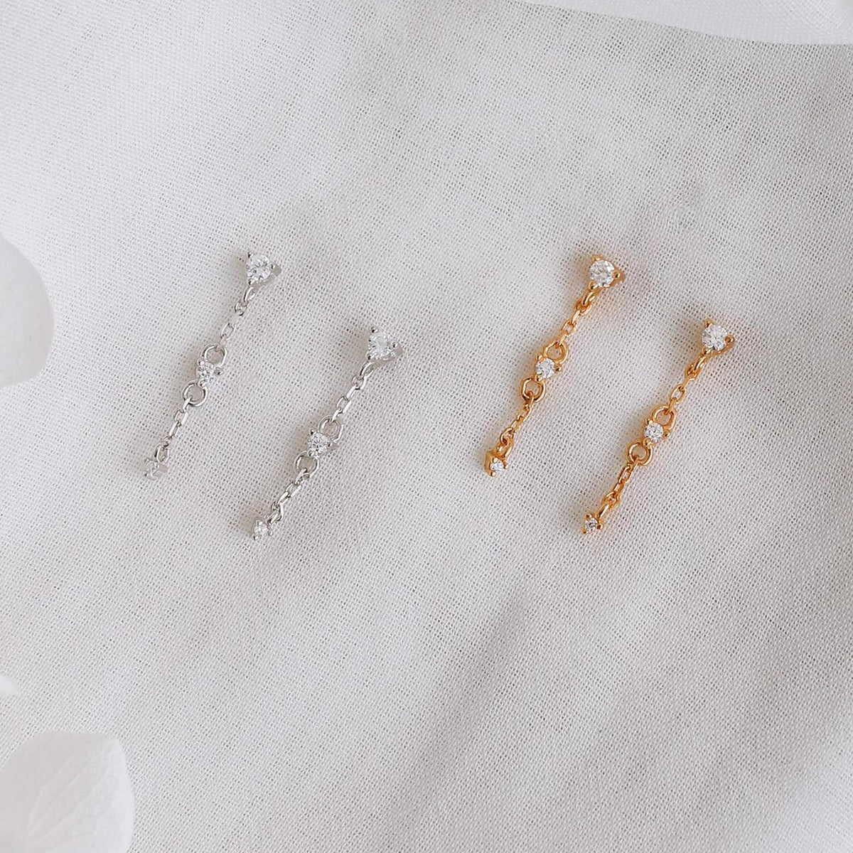 Ella's Charm Stud Earrings - Multi Coloured