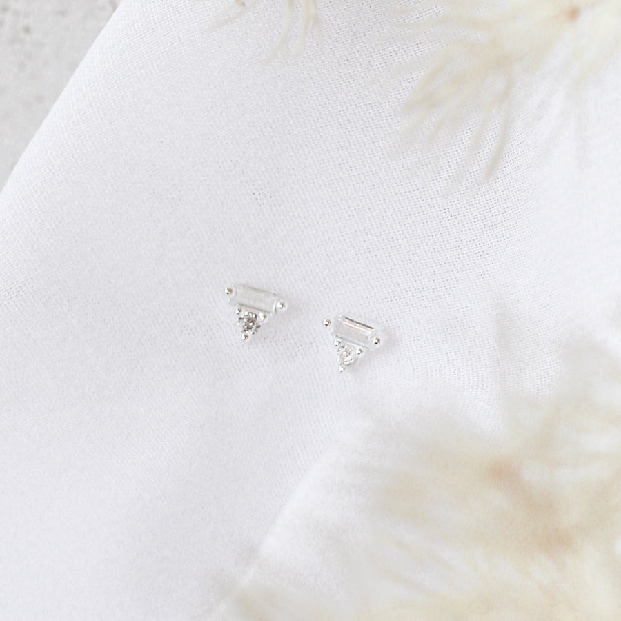 Mimi - Gold or Silver Plated Sterling Silver Studs