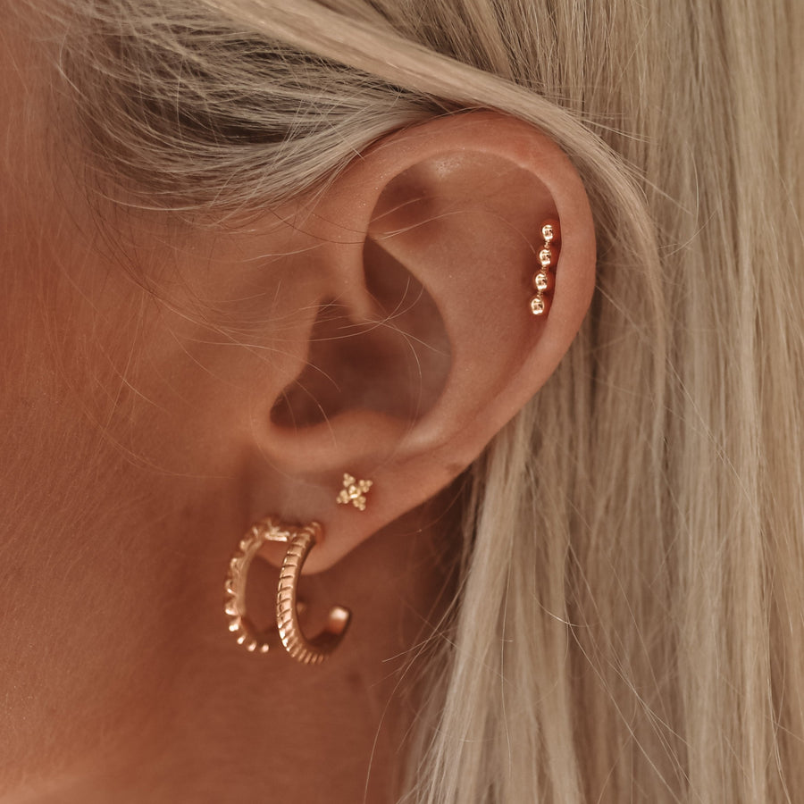 Zelda - Sterling Silver Stud Earrings
