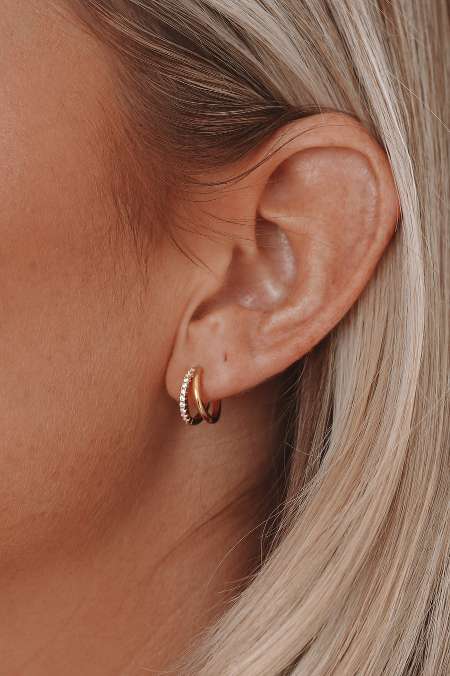 Tara - Sterling Silver Hoop Earrings