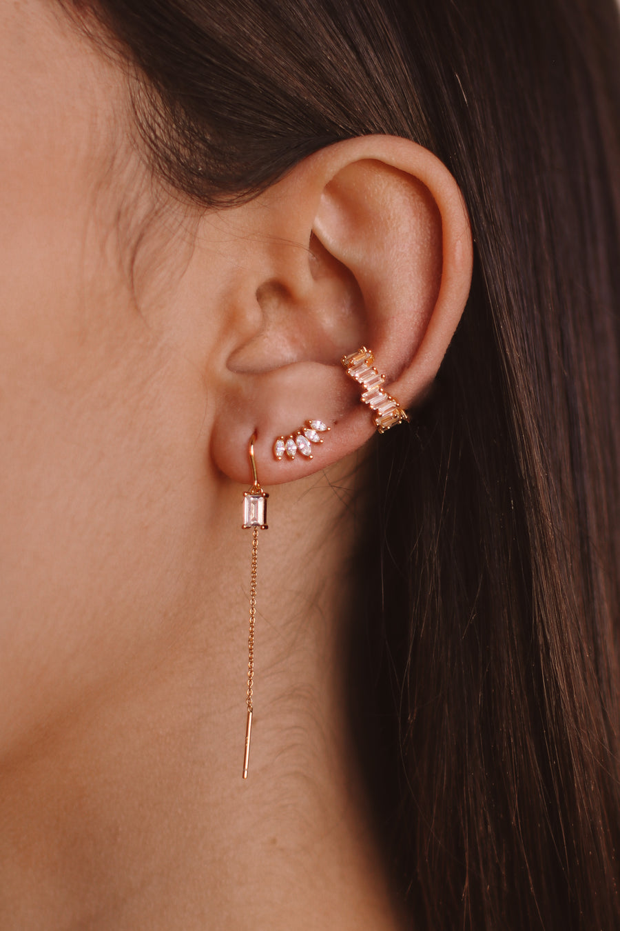 Everleigh - Sterling Silver Stud Earrings