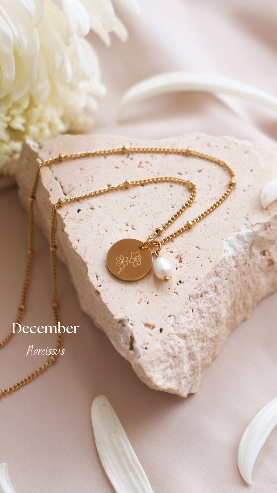 Kresta - Gold or Silver Monogrammed Necklace