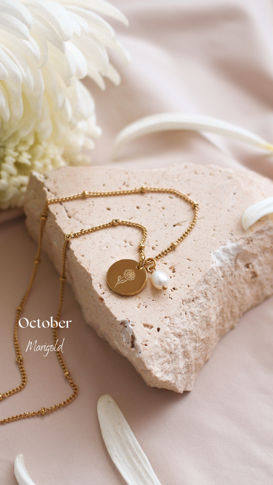 Kresta - Gold or Silver Monogrammed Necklace