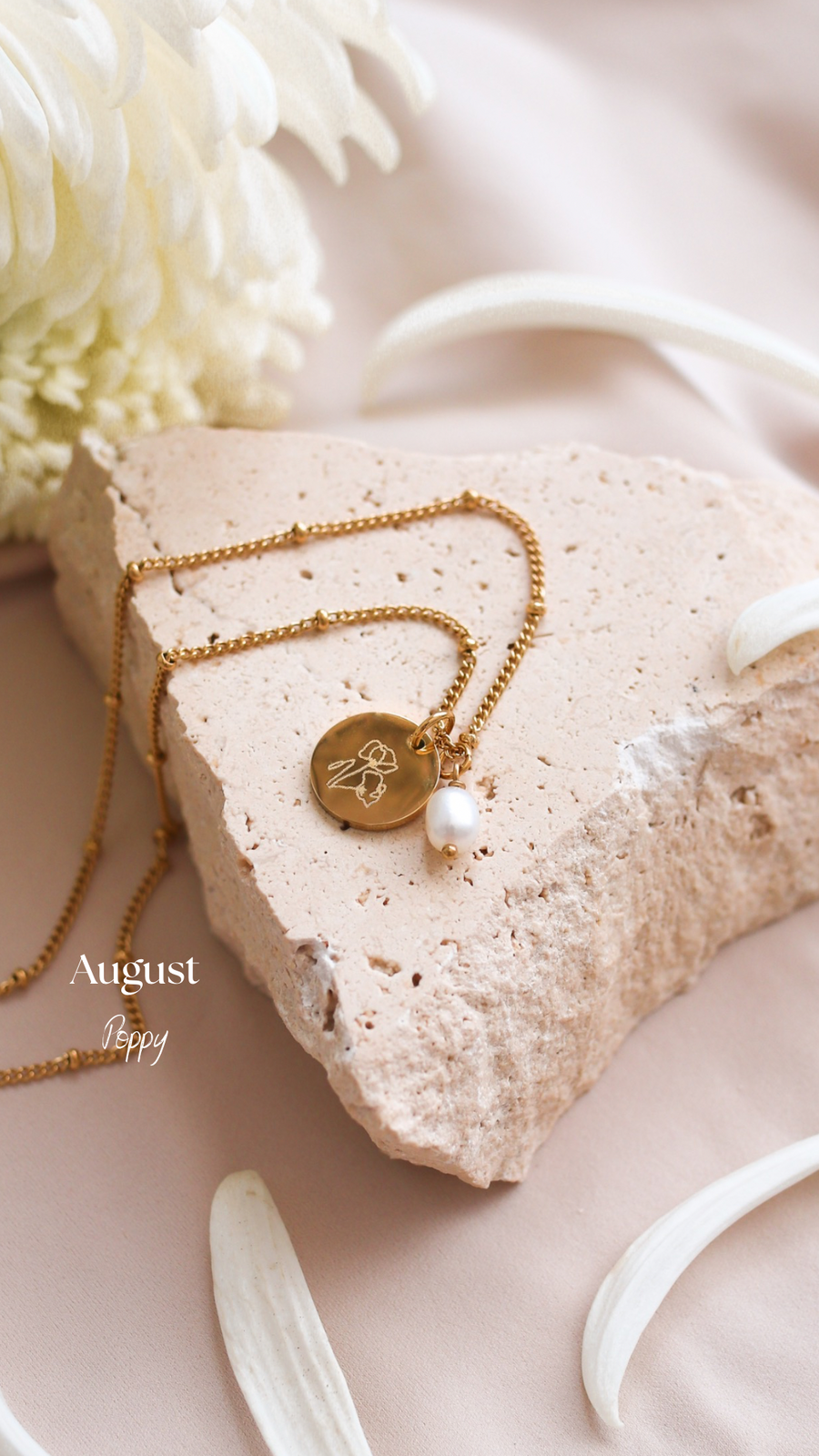 Kresta - Gold or Silver Monogrammed Necklace