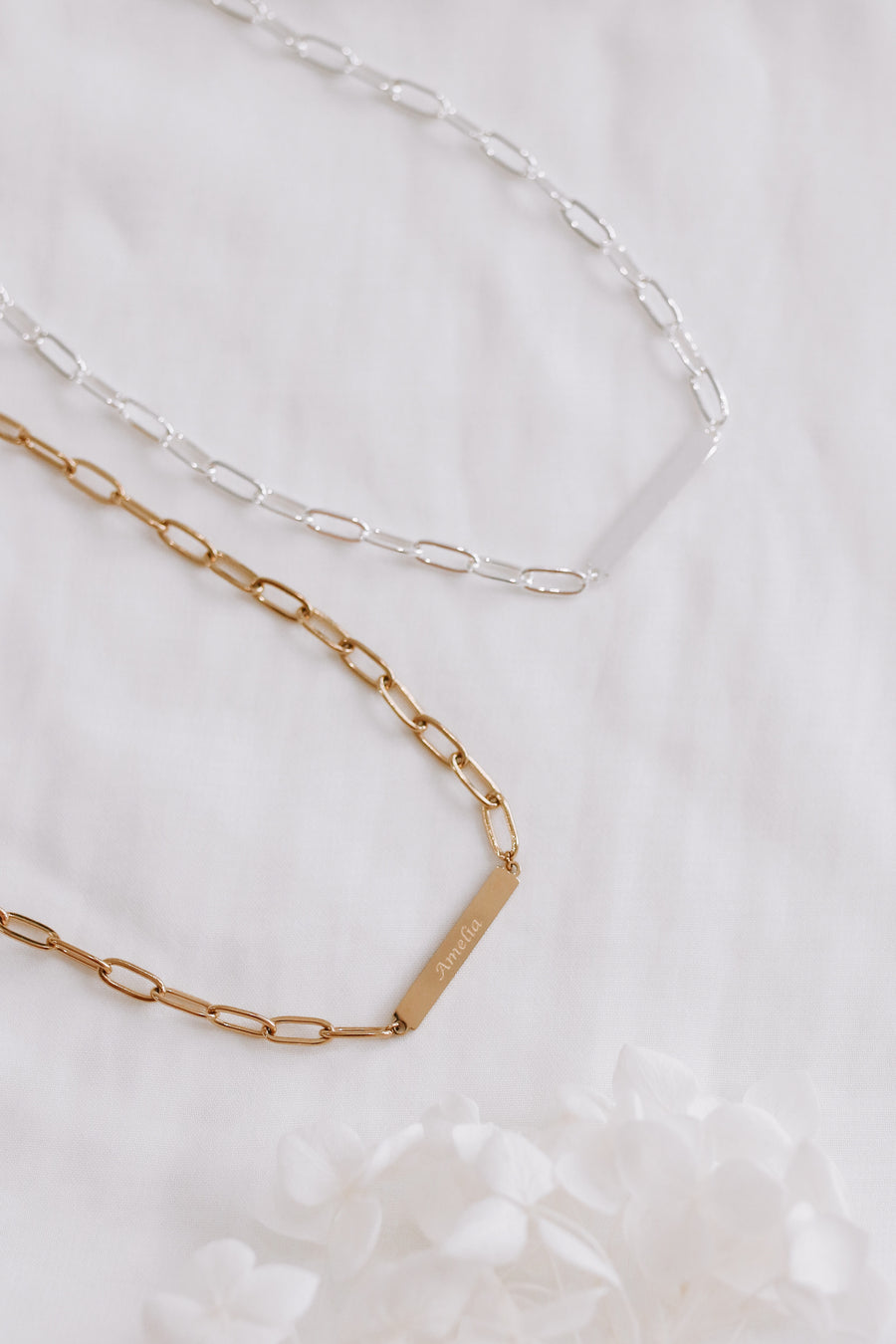 Lorelai - Stainless Steel Gold or Silver Necklace