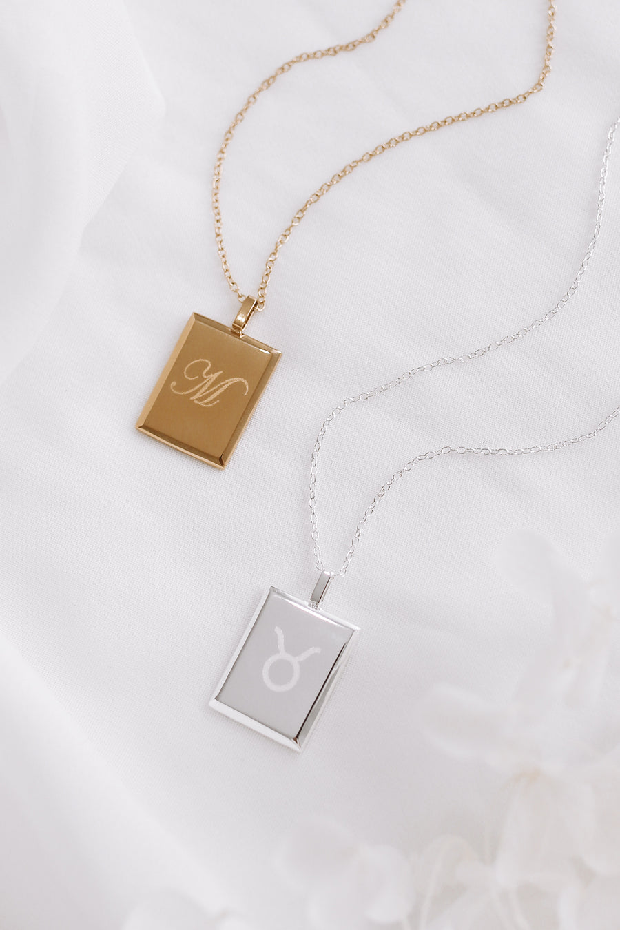 Luka - Monogrammed Stainless Steel Necklace