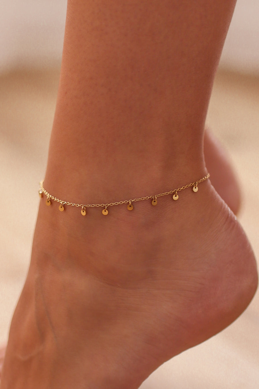 Dixie - Gold or Silver Stainless Steel Anklet