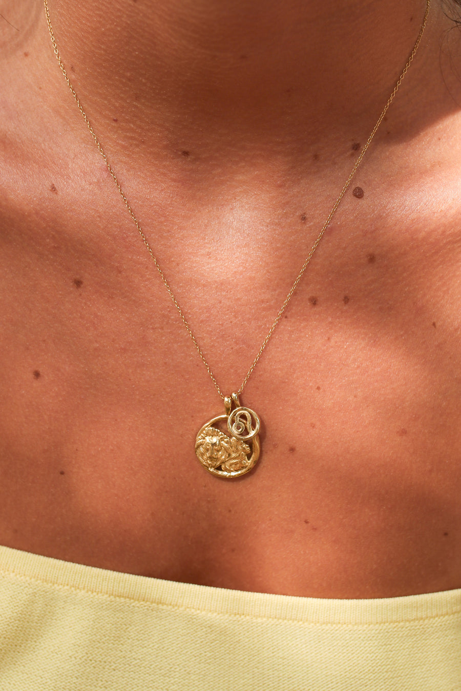 Otilia - Stainless Steel Gold or Silver Zodiac Necklace