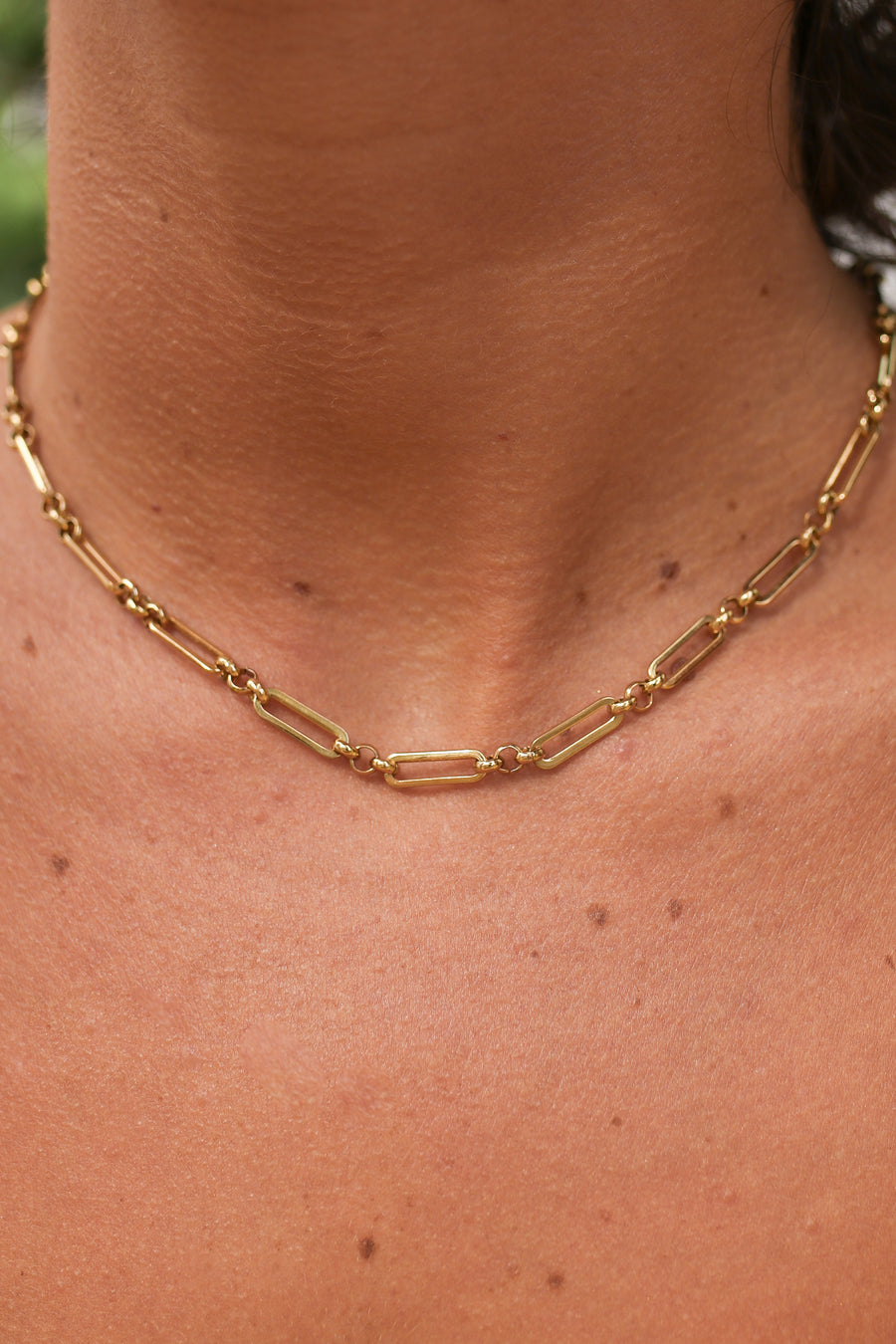Allegra - Stainless Steel Gold or Silver Necklace