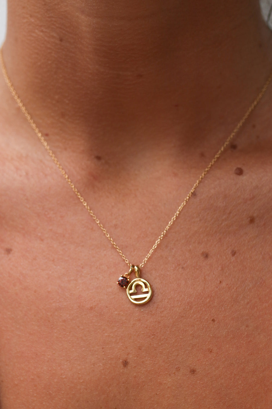 Lucia - Stainless Steel Gold or Silver Zodiac Necklace