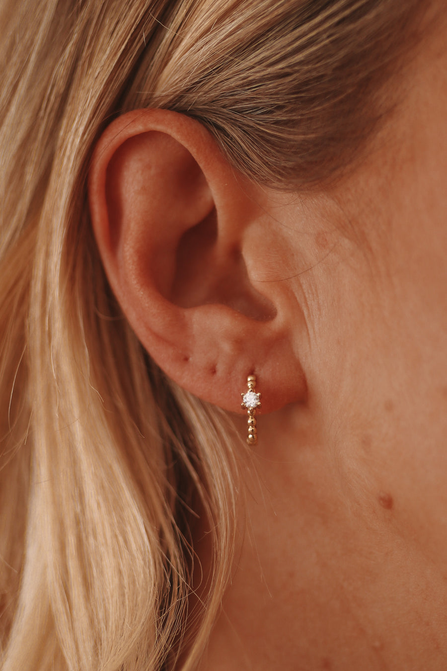 Marietta - Sterling Silver Hoop Earrings