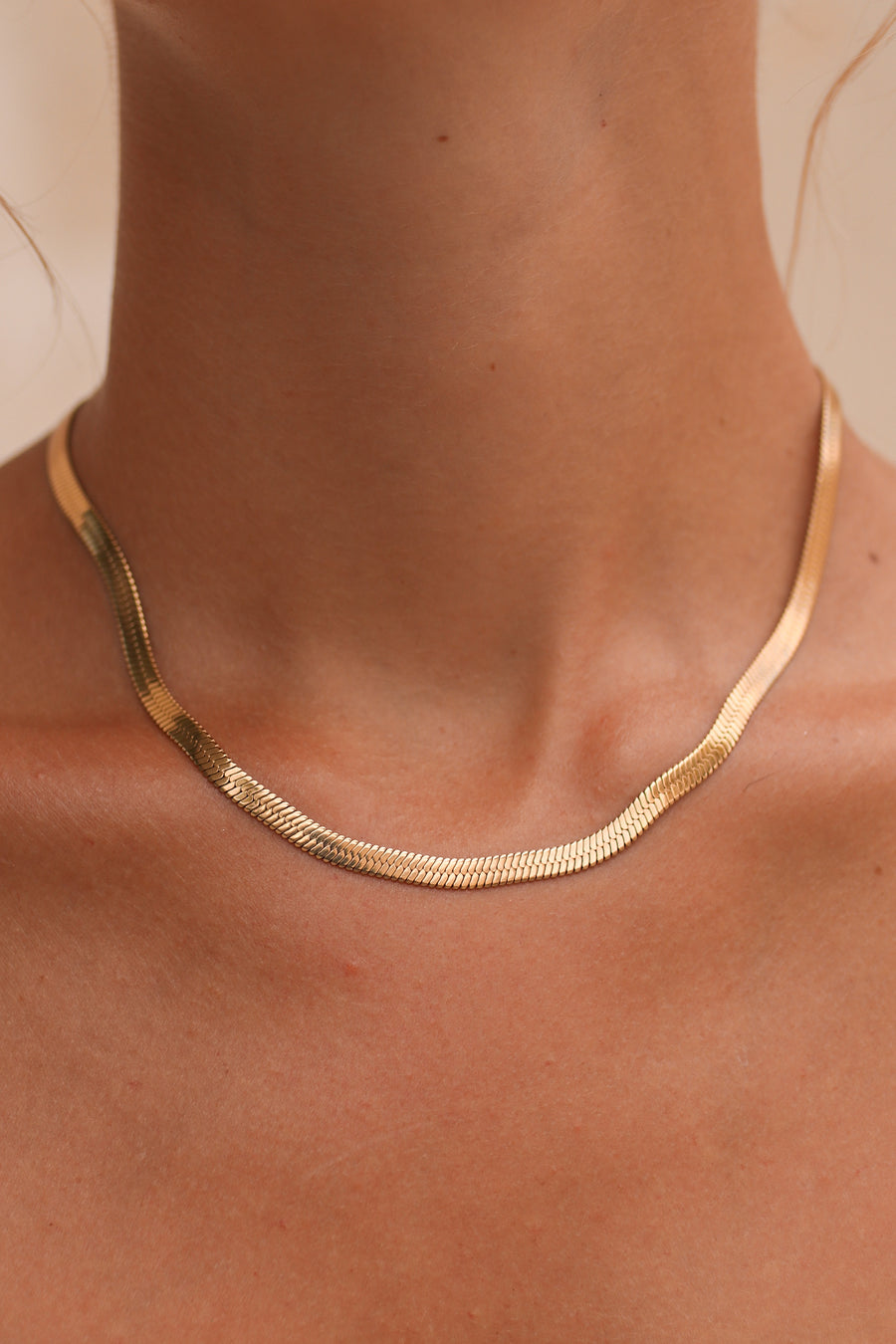 Luella - Stainless Steel Gold or Silver Necklace