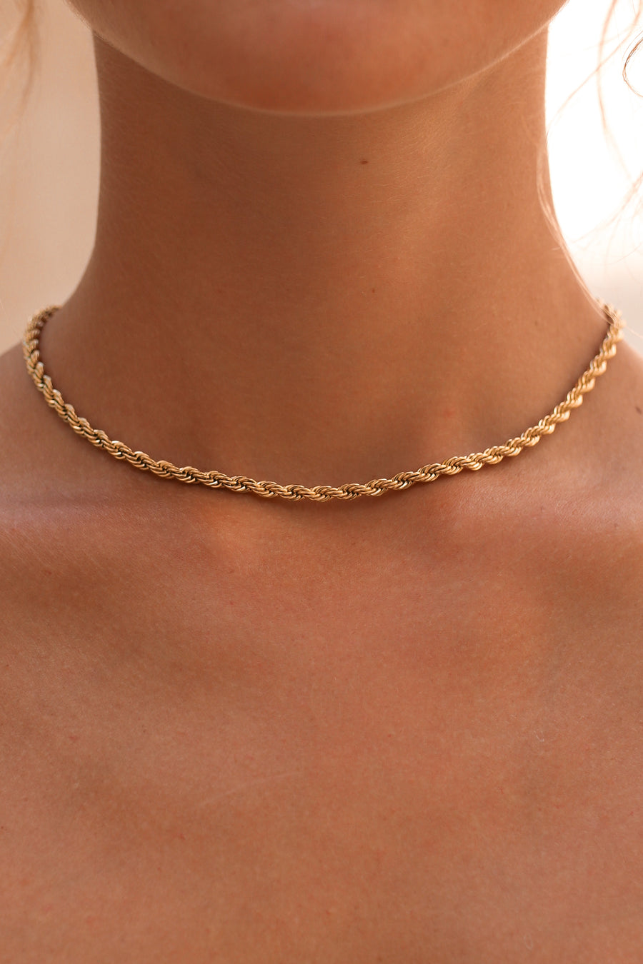 Serena - Stainless Steel Gold or Silver Necklace