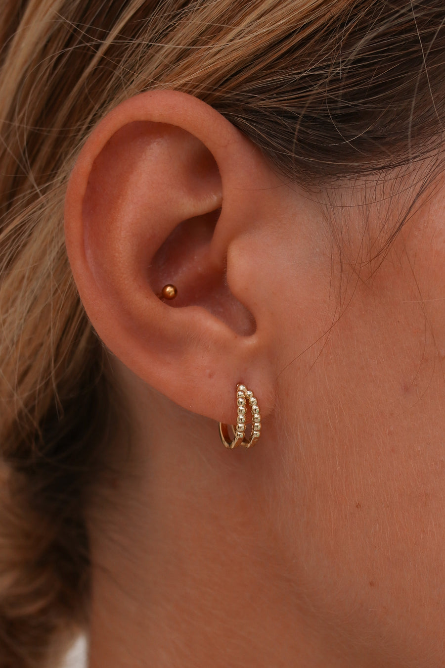 Emerson - Sterling Silver Hoop Earrings
