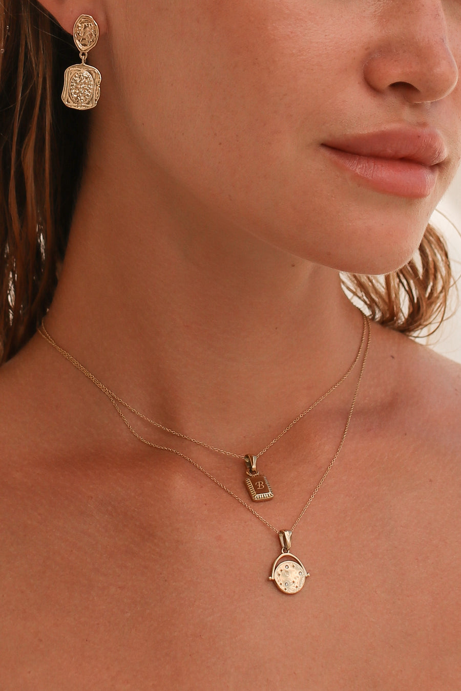 Cheyanne - Stainless Steel Gold or Silver Necklace
