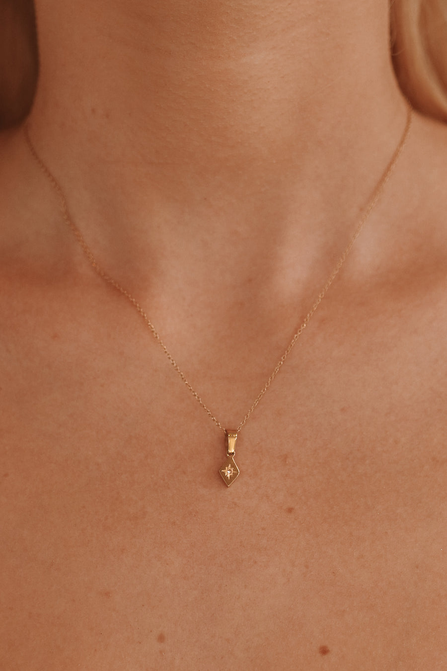 Octavia - Stainless Steel Gold or Silver Necklace