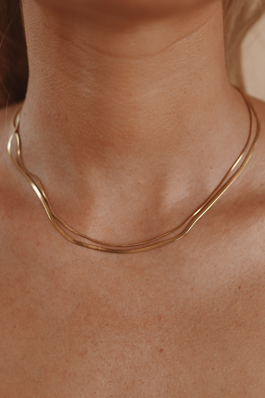 Sheridyn - Stainless Steel Gold or Silver Necklace