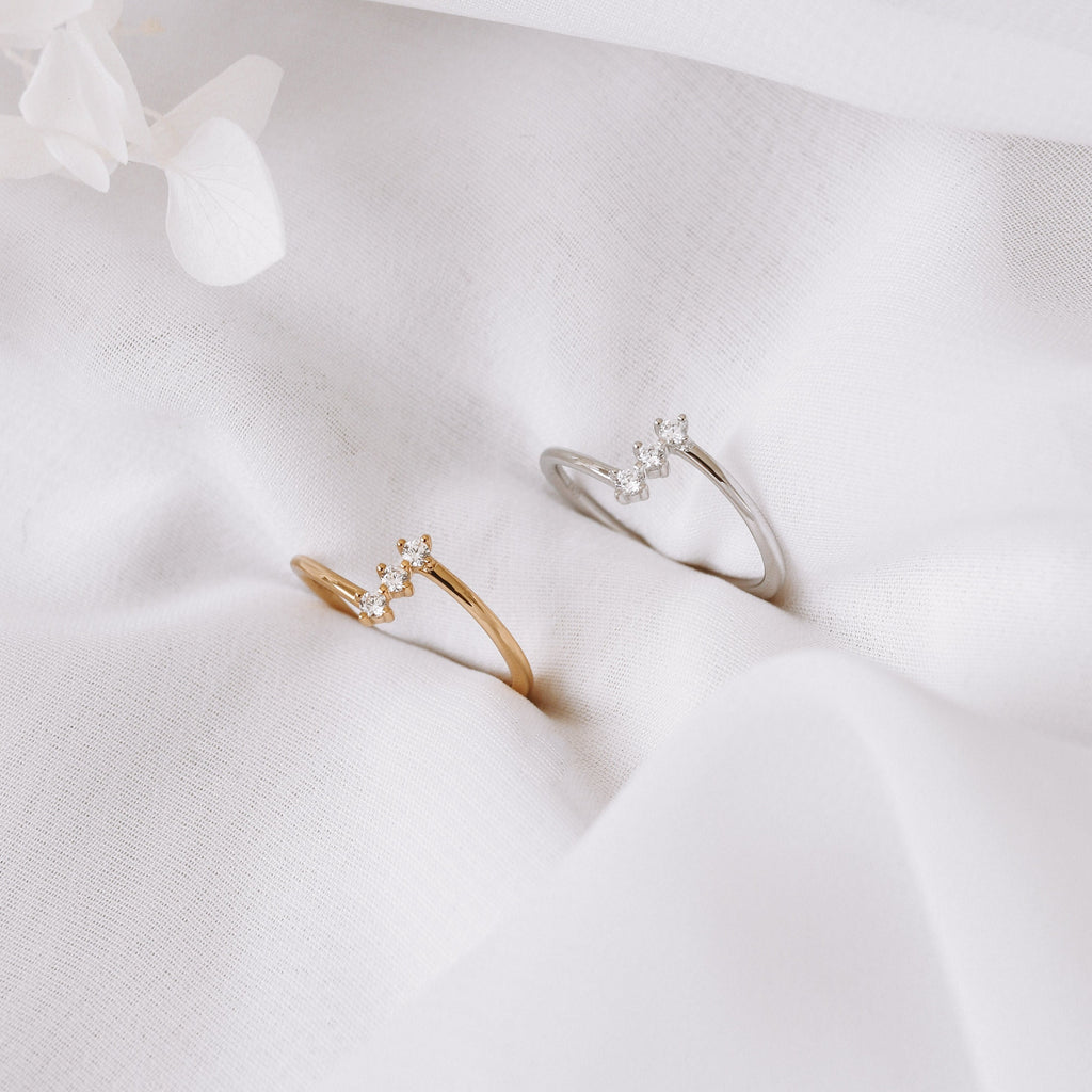 Zara Sterling Silver Fine Ring Frankly My Dear Store