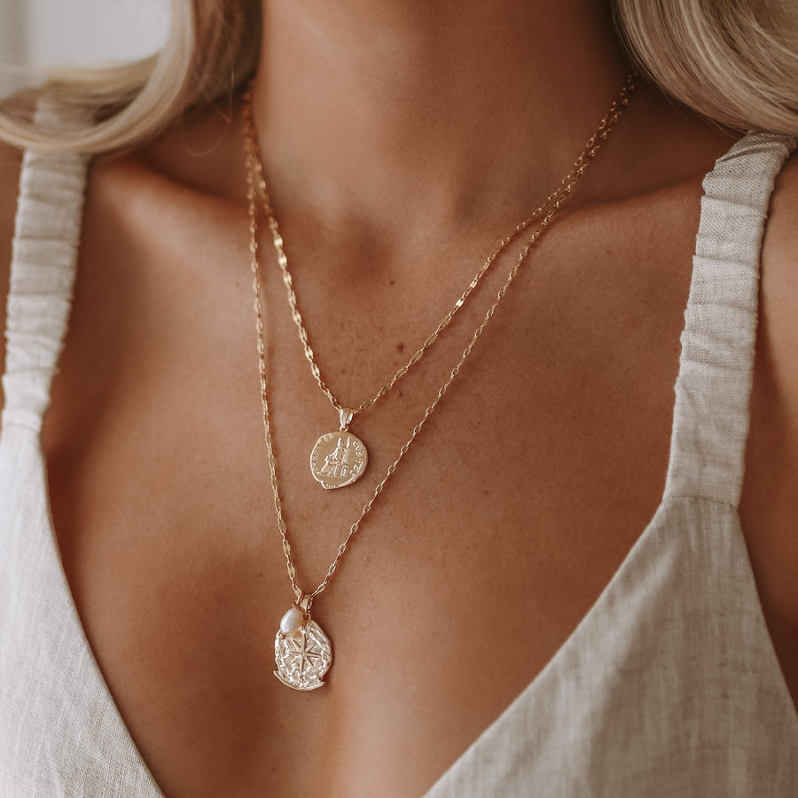 Anya - Gold or Silver Layered Necklace
