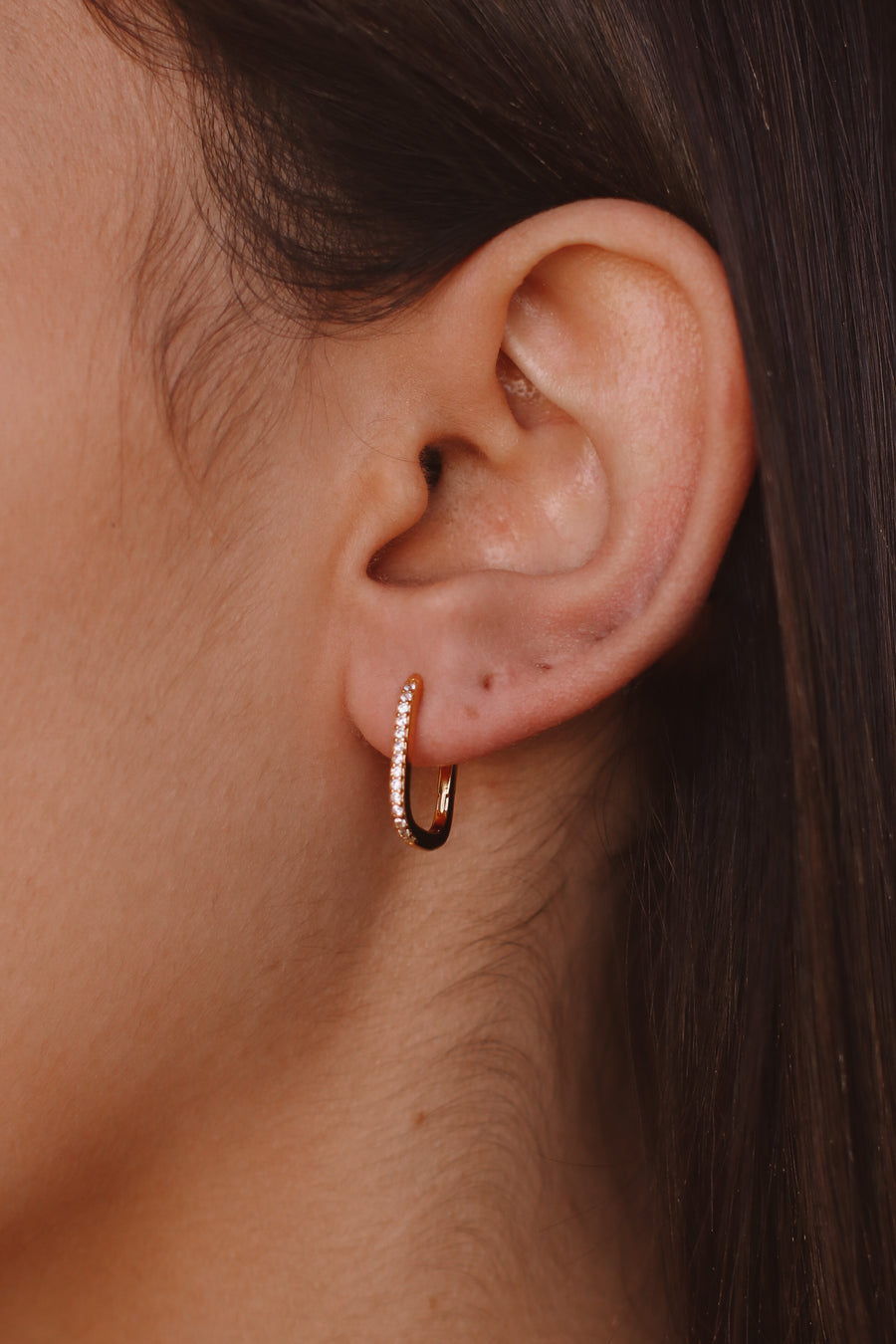 Arabella - Sterling Silver Hoop Earrings