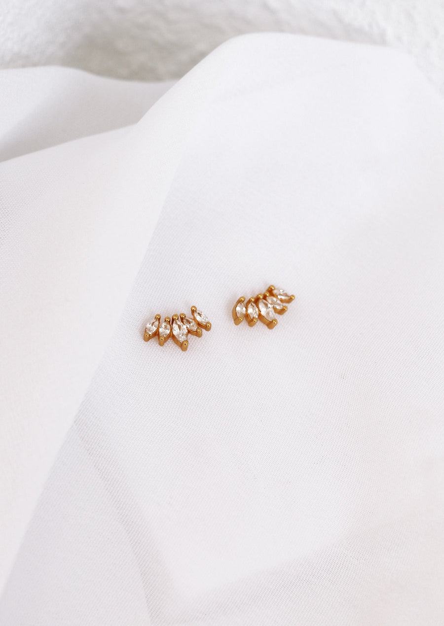 Everleigh - Sterling Silver Stud Earrings