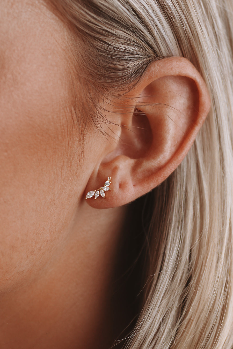 Pure silver stud earrings deals