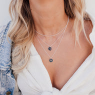 Frankie bridge on sale initial necklace