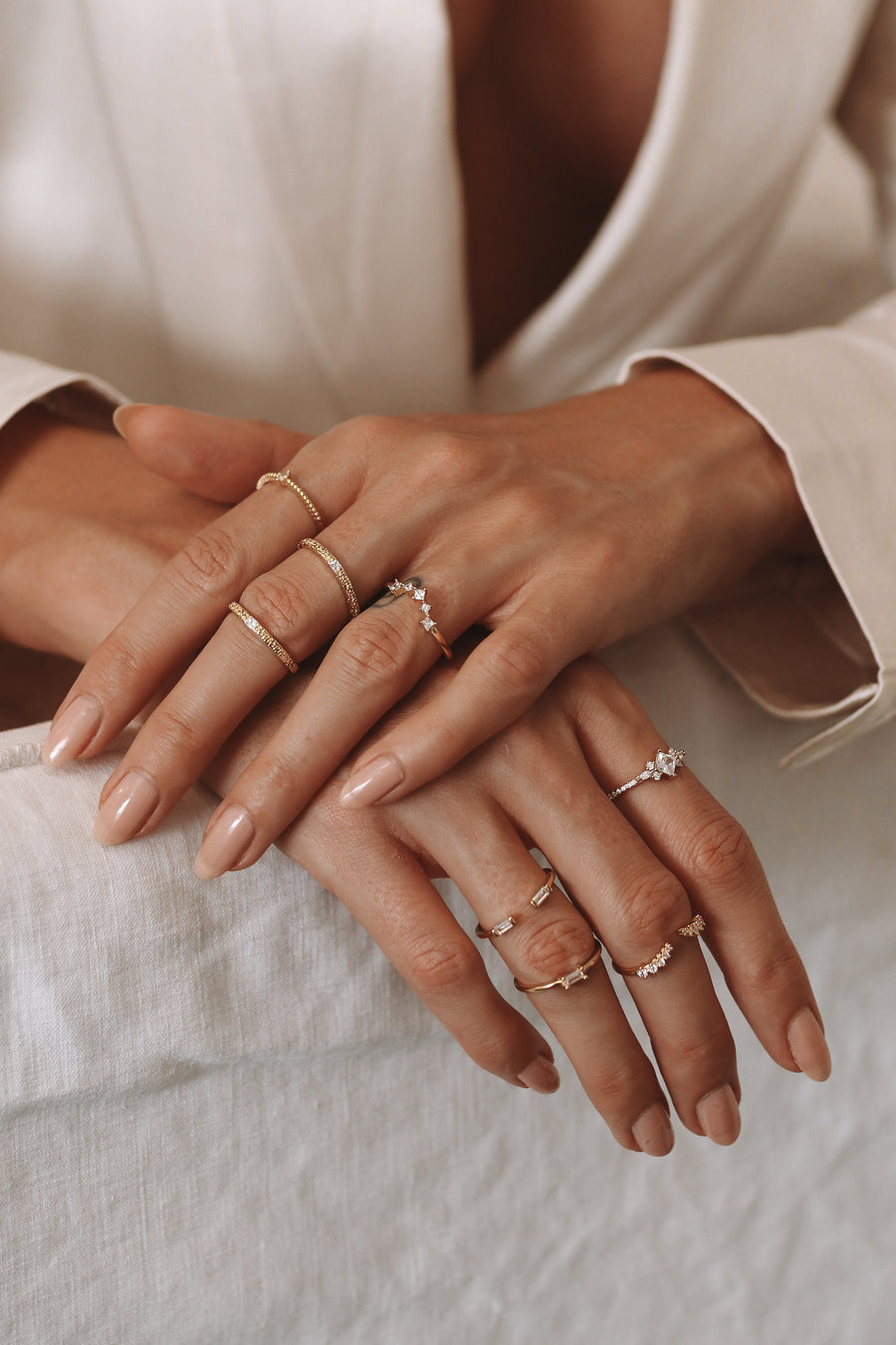 Neve - Sterling Silver Fine Ring