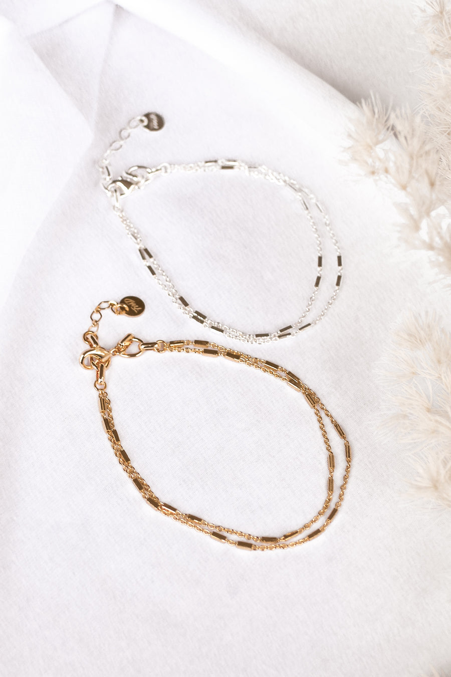 Brodie - 18ct Gold or Silver Plated Anklet