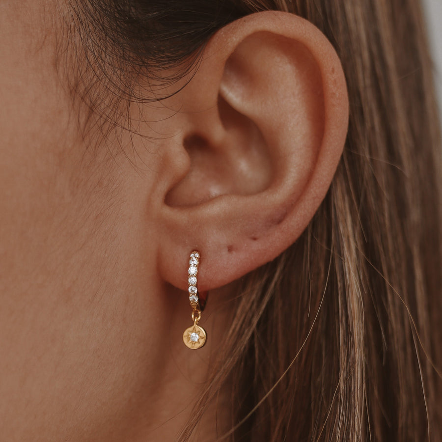 Kyla - Gold or Silver Sterling Silver Hoops