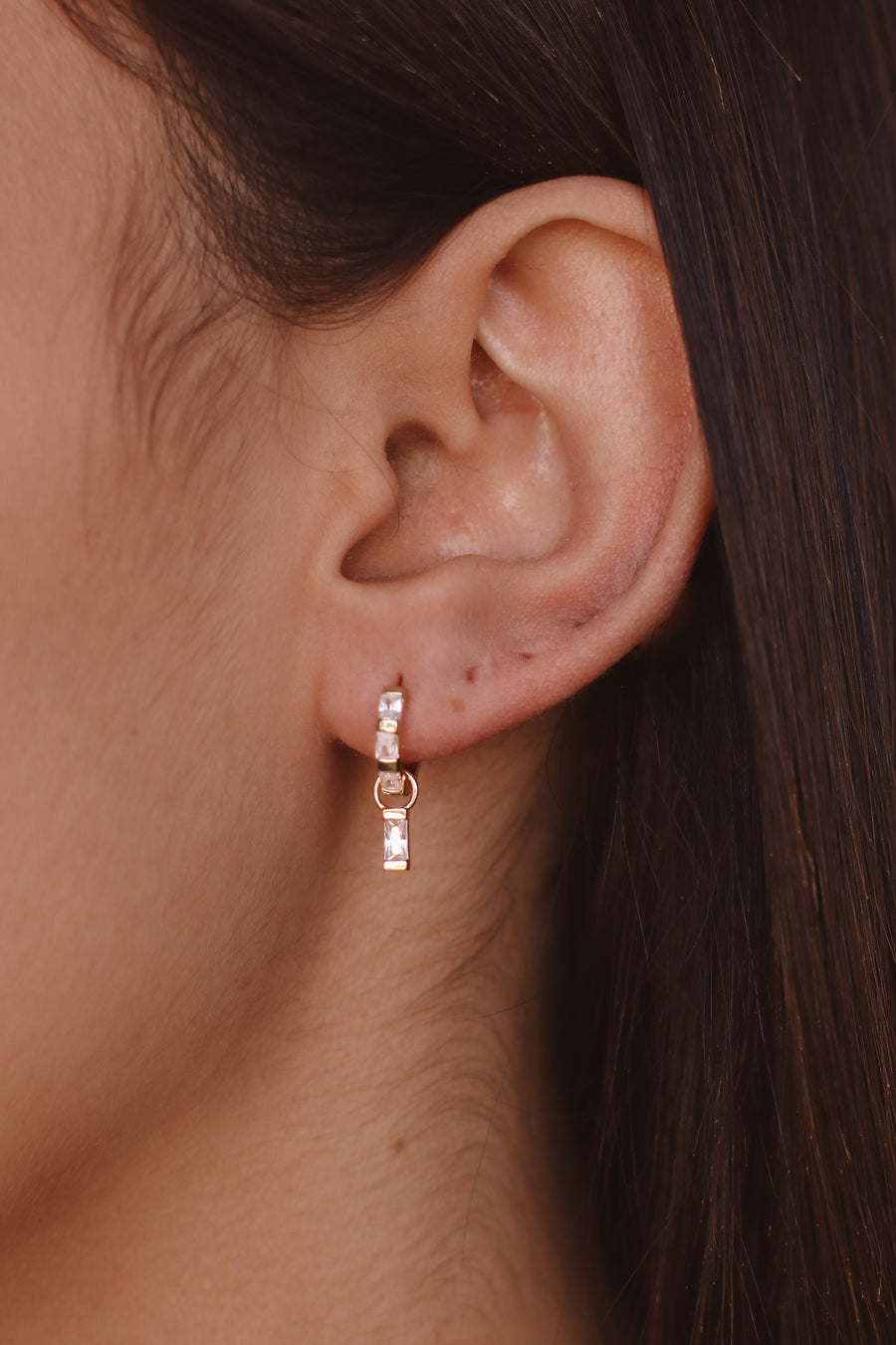 Maleah - Sterling Silver Hoop Earrings