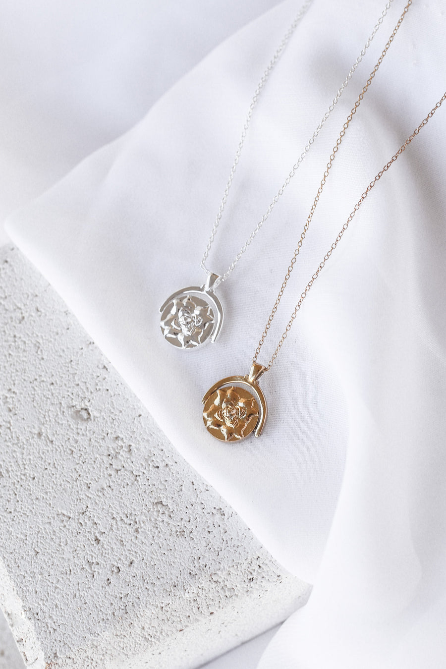 Quinn - Gold or Silver Plated Stainless Steel Chakra Necklace